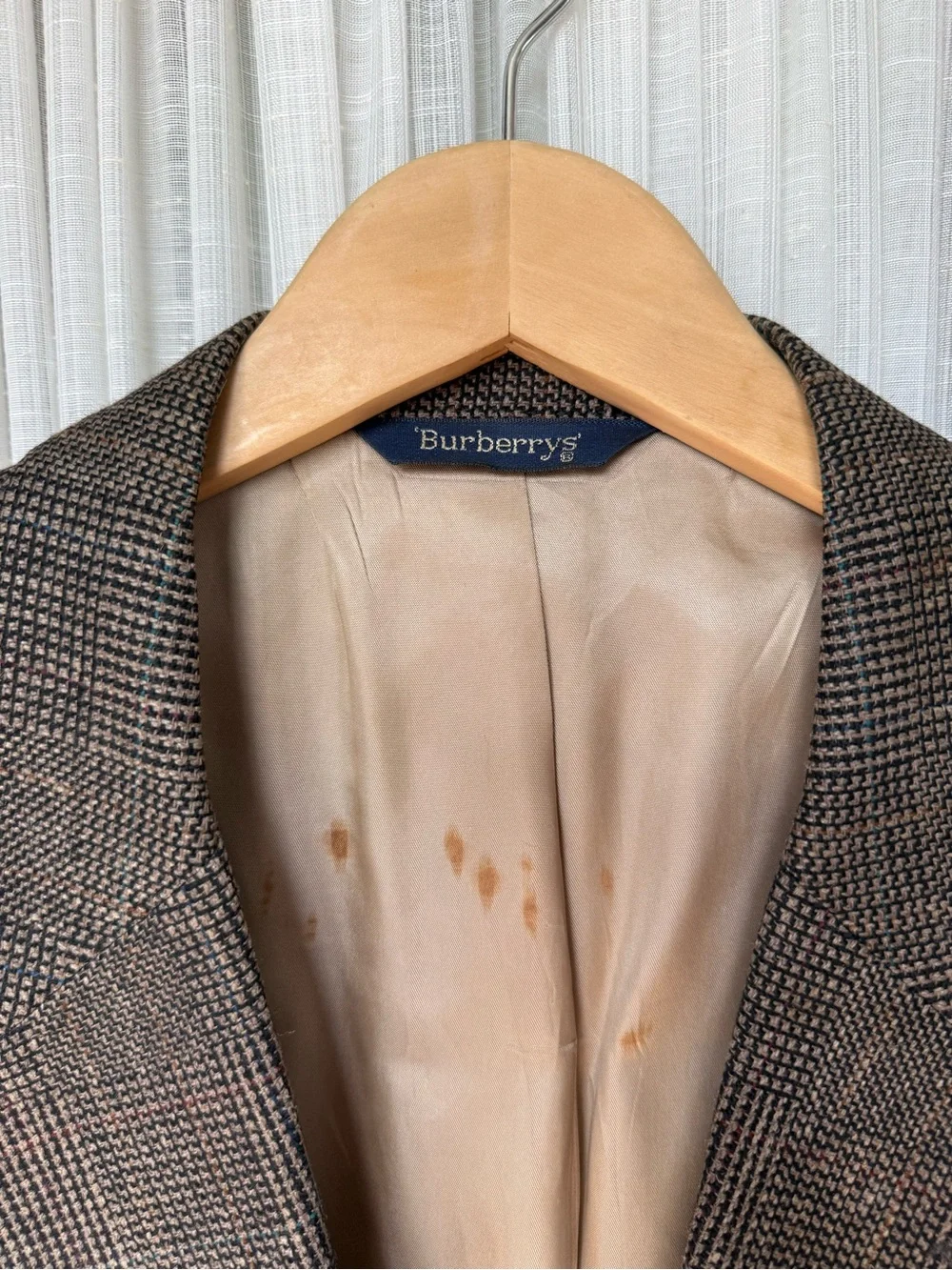 VTG Burberry’s Brown Herringbone Sport Coat